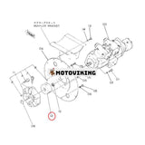 Kopplingsnav 3031371 för Hitachi grävmaskin EX60G EX60-1 EX60G EX60UR EX60WD EX70LCK-5 EX75UR EX75URLC-3