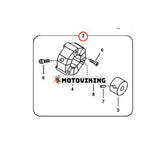 Kopplingsenhet VOE 14522413 för Volvo grävmaskin EC55B EW55B EC55C EC60C