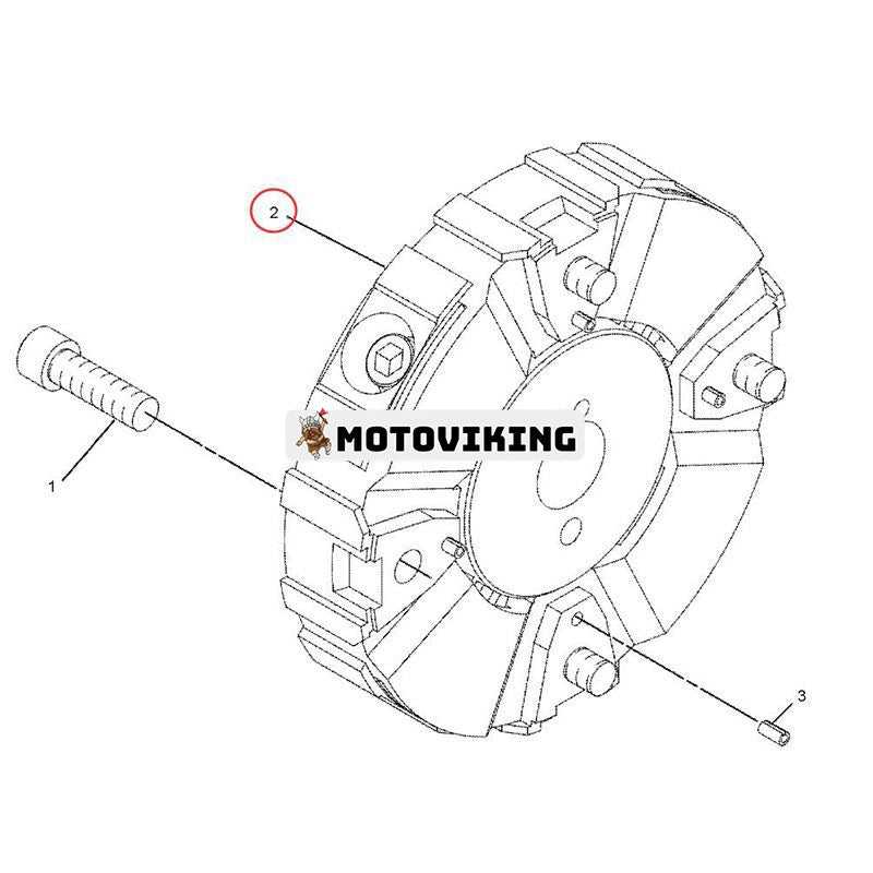 Kopplingsenhet 178-6504 162-6285 239-6649 för Caterpillar CAT Engine 3176C C13 Grävmaskin E345B 345B 345C