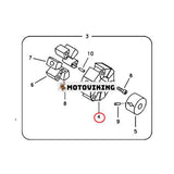 Kopplingselement SA1112-30440 för Volvo grävmaskin EC55B EW55B EC55 EW55