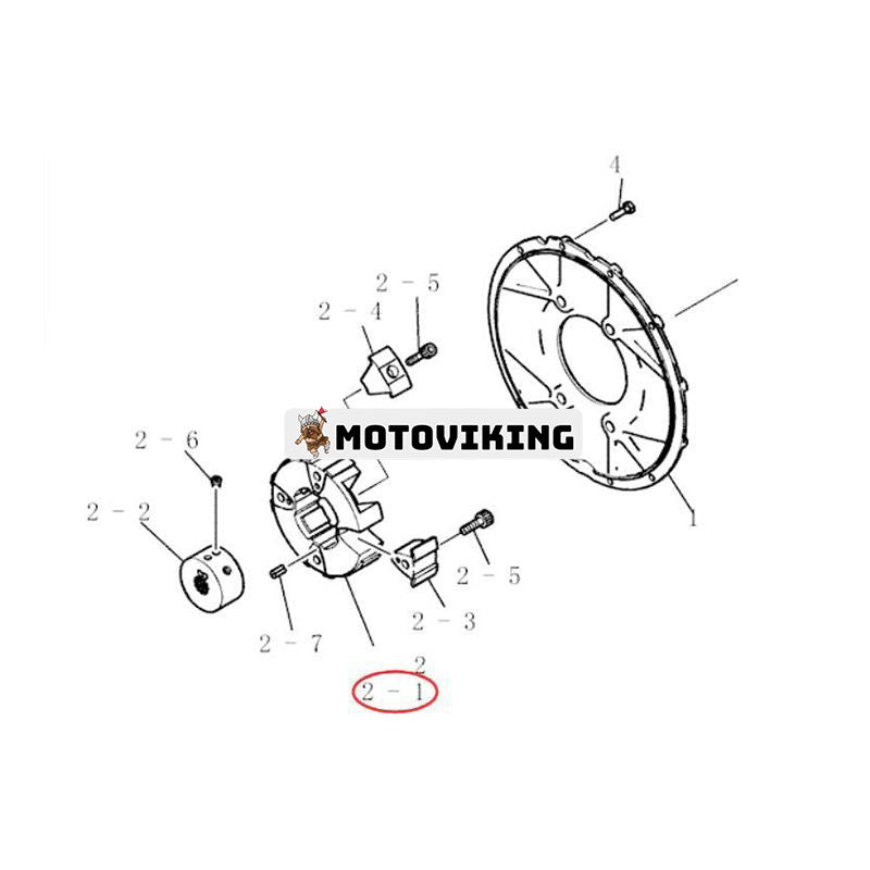 Kopplingselement LQ30P01003S001 för Kobelco Grävmaskin 230SR-3 SK230-6 SK210-8 E235BSR 200-8 SK250LC 260SR-3