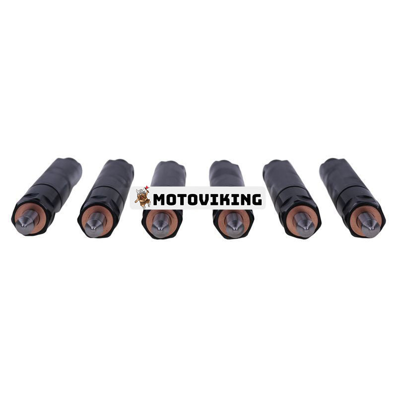 6st Injektor VOE479443 VOE8112303 för Volvo Engine TD102 TD103E Grävmaskin EC340 EC390 Lastare L150 Lastbil F10 FL10