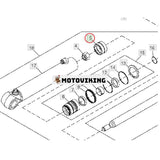 Kolv AH166138 för John Deere Engine 3029 4045 4024 5030 Lastare 270 260 314G 318E 319E 319D 320E 320G 323D 325 328