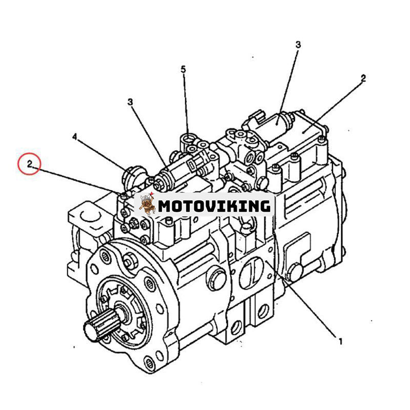 Regulator YX10V01001F1 för Kobelco Grävmaskin SK135 SK135SRLC ED150 ED150-1E SK115SRDZ