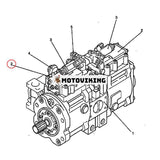 Regulator YX10V01001F1 för Kobelco Grävmaskin SK135 SK135SRLC ED150 ED150-1E SK115SRDZ