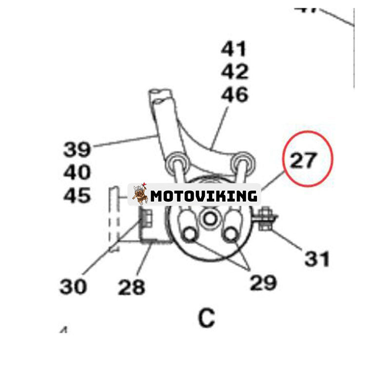 A/C Mottagaretorkare 167528A1 för CASE CX210 CX210LR CX210N CX350 CX800 New Holland E805 grävmaskin