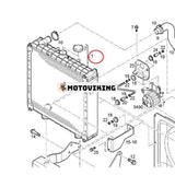 Kylare 8049316 för Kubota Iveco