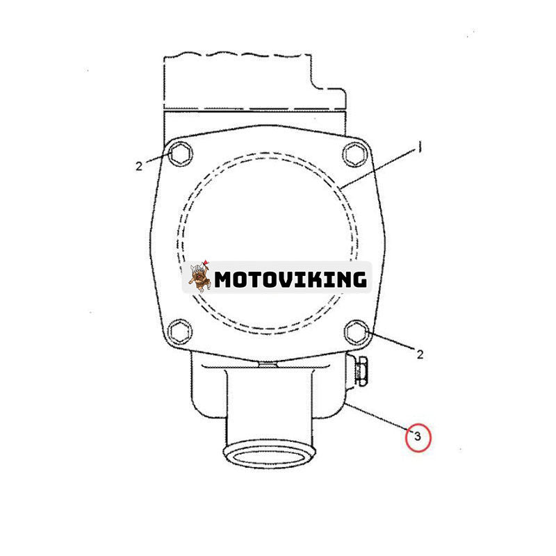 Vattenpump 172-7760 0R-0997 för Caterpillar CAT Engine 3304 3306 Traktor D4H D6D D7G D7H