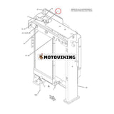 Vattenkylare 425-9007 4259007 för Caterpillar CAT C3.3B C2.6 Grävmaskin 308E 307E 308E2 307E2