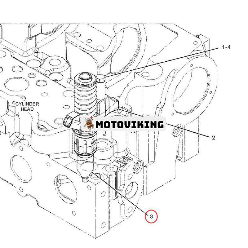 Bränsleinsprutare 359-7434 20R-1304 för Caterpillar CAT Engine C15 C18
