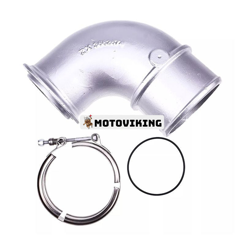 Armbåge med klämma och O-ring 3682674 för Cummins Engine ISX