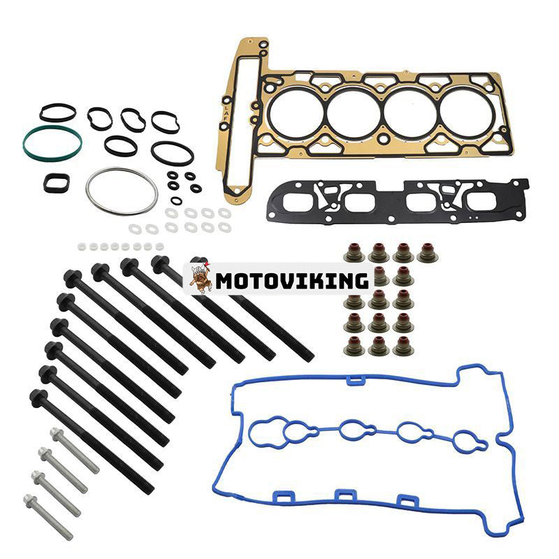 Topppackningsbultar Set HS26517PT ES72196 för Buick Chevrolet GMC Engine 2.4L 2010-213