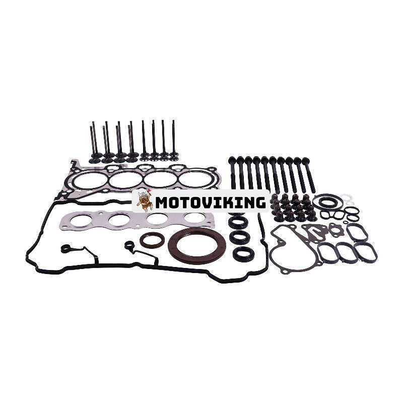 Topppackningssats med bultar & insugsavgasventiler ES72486 HGB193 för Hyundai Kia Engine 1.8L 2.0L