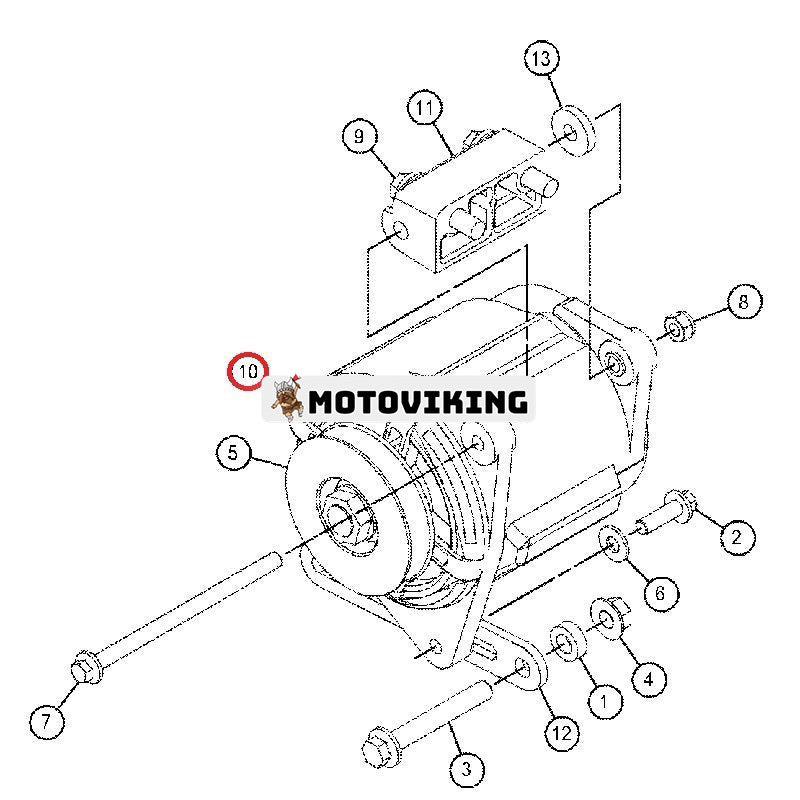 12V 65A Generator 339-7767 för Caterpillar CAT Engine C3.3 C4.4 3054 3054B 3054C 3054E 3056 Generator XQP100 XQP30 XQP60