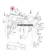 Bussning 6717356 för Bobcat Loader 773 S150 S160 T180 T190