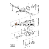 Hydraulpump 11999939 för Volvo Loader L120 BML120 BML90