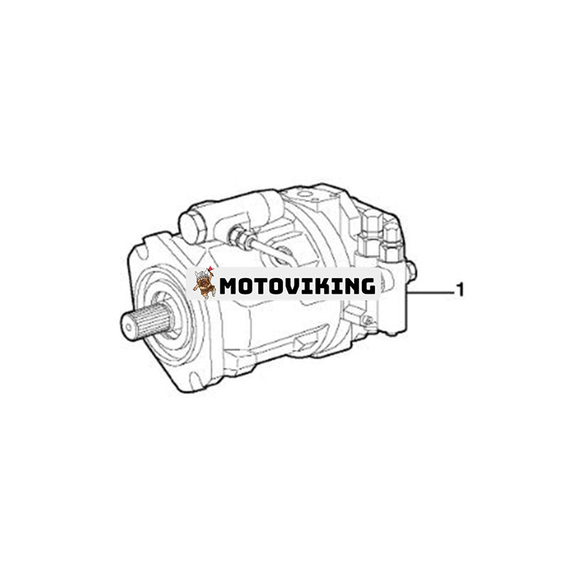 Hydraulpump VOE11801938 11801938 för Volvo Grävmaskin ECR38