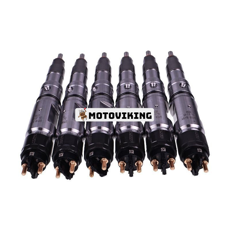 6ST Bränsleinsprutare 51101006064 51101006126 51101009126 för MAN-motor D2066LF11D2066LF12 D2066LF13 D2066LF14 D2066LF21