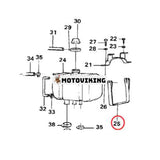 Spännband VOE11075152 för Volvo EC420 EC620 EC450 EC650 EC300 A35C A40 A35 A40 A35C