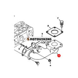 Fördelare 6688059 för Bobcat grävmaskin 319 322 E14