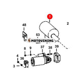 Ljuddämpare 6519594 för Deutz Engine F2L410 Bobcat Loader 600 610