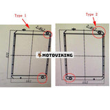 Vattentankkylare 203-03-61112 203-03-61111 för Komatsu Engine 4D95 4D102 Grävmaskin PC100-6 PC120-6 PC128UU-1 PC130-6 PW130-6K