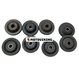 1 set Motorfäste Gummikudde Fötter Stötfångare för Caterpillar CAT Grävmaskin E312B E312C E312