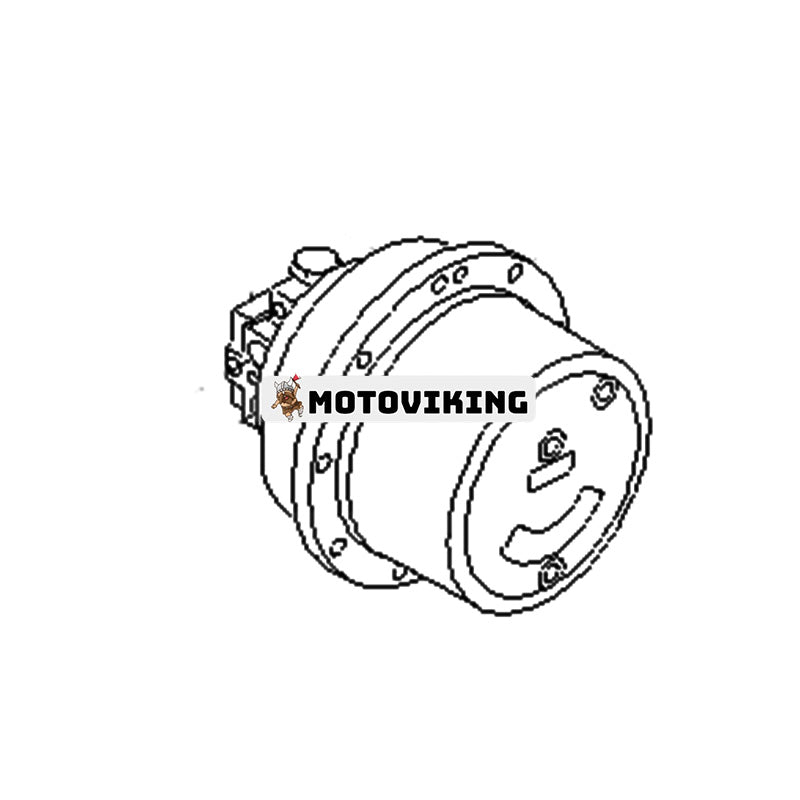 För KOMATSU PC45R-8 resemotorenhet med reduktionsväxellåda 20T-60-82120