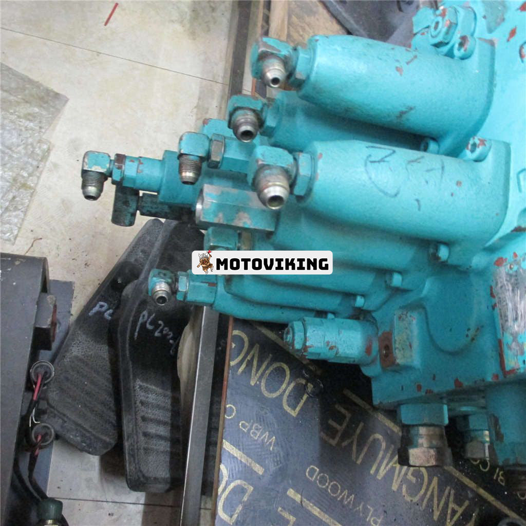 För Kobelco Grävmaskin SK120-5 Huvudstyrventil Assy