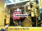 För Caterpillar Grävmaskin CAT E330C Hydraulpump K3V180