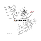 Förgasare 12691-44010 för Kubota Engine WG600 WG750 Trädgårdstraktor G2000 G2000-S