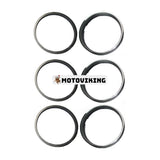 STD kolvring 6 enheter 1 set för Komatsu S6D108 S6D108-1 motor PC300-5 PC300-6 grävmaskin