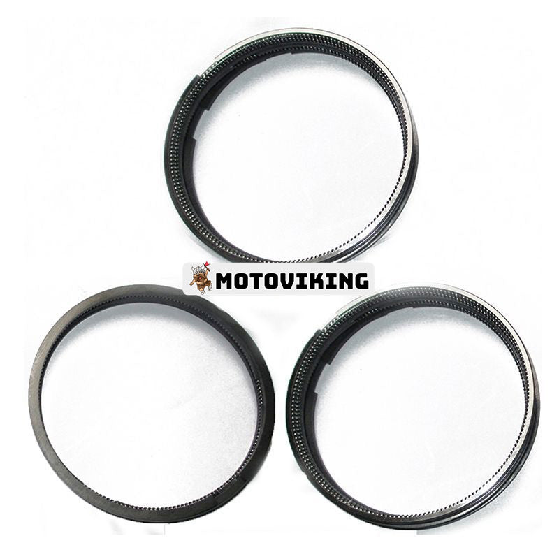 1 set kolvring för Mitsubishi 6D22 6D22T motor MS280 MS380-2 grävmaskin