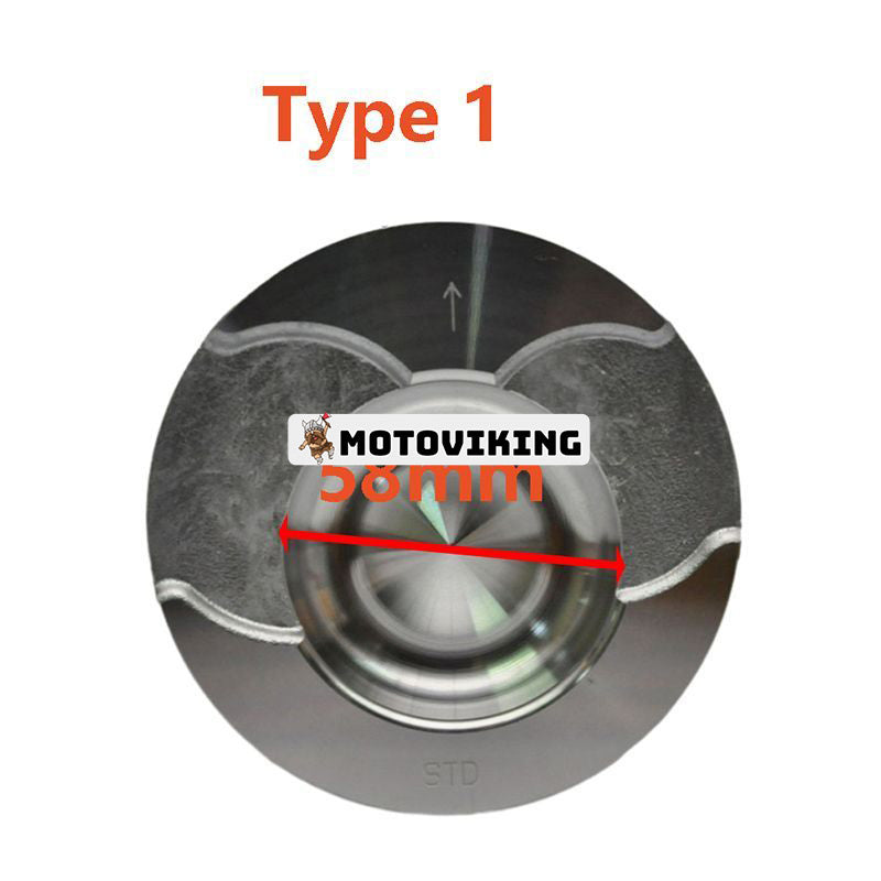 Renoveringssats för Komatsu motor 6D105-1 S6D105-1 Motorväghyvel GD500R-2A GD505A-2 GD505A-3 GD521A-1 GD523A-1 GD525A-1