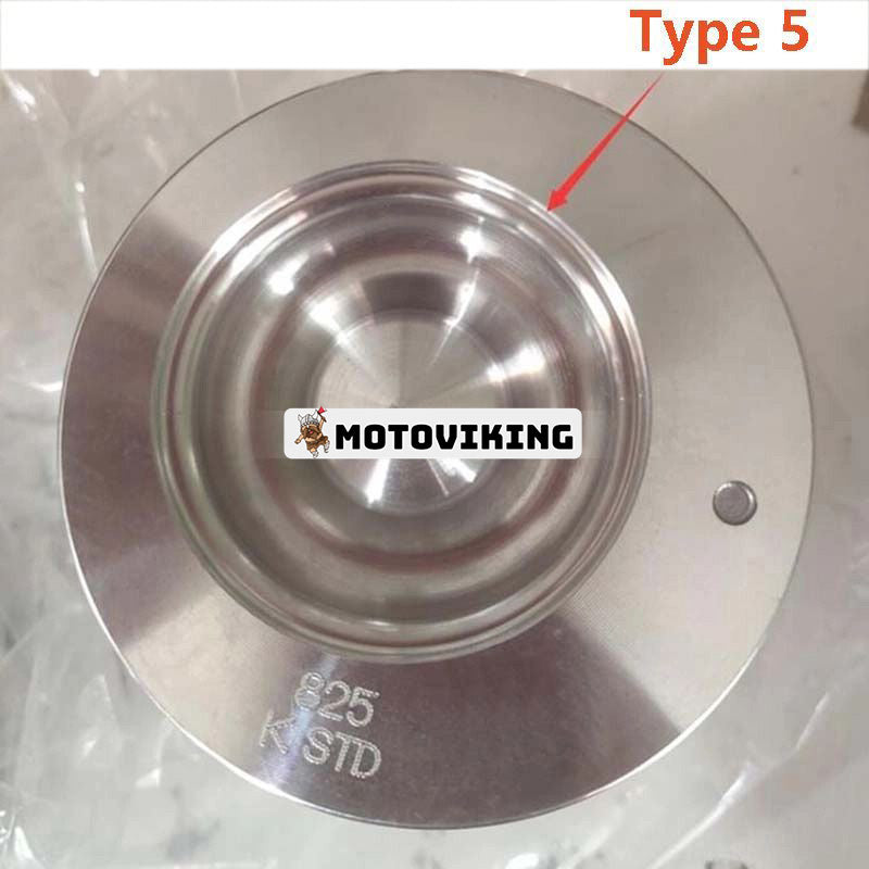 Reparationssats för Mitsubishi Engine S4S SDMO Generator R33C2 T25C2M T25C3M T30U T30UM T33C3 T33K TM30 TM30UCM T40U T40UM T44K R44C2