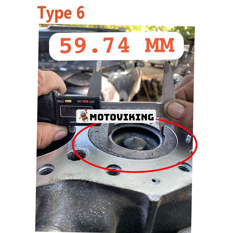 Renoveringssats för Mitsubishi S4S motor Doosan G30 G40 G40WMI Northern Light M-NL944T M38CR2 Generator