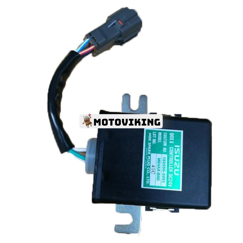 Startrelä 182550-3251 Taknometer Sensor Styrenhet för Isuzu 4JG1 4JG2 6BG1 motor John Deere 135C 180 210 470GLC 600C 800C Grävmaskin