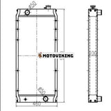 Kylarkärna Assy 2364430 för Caterpillar CAT E320C