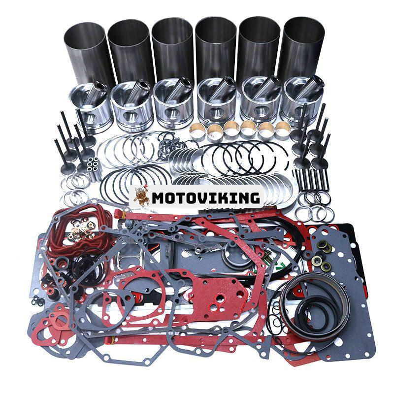 Renoveringssats för Hyundai Engine D6BR Grävmaskin R200LC