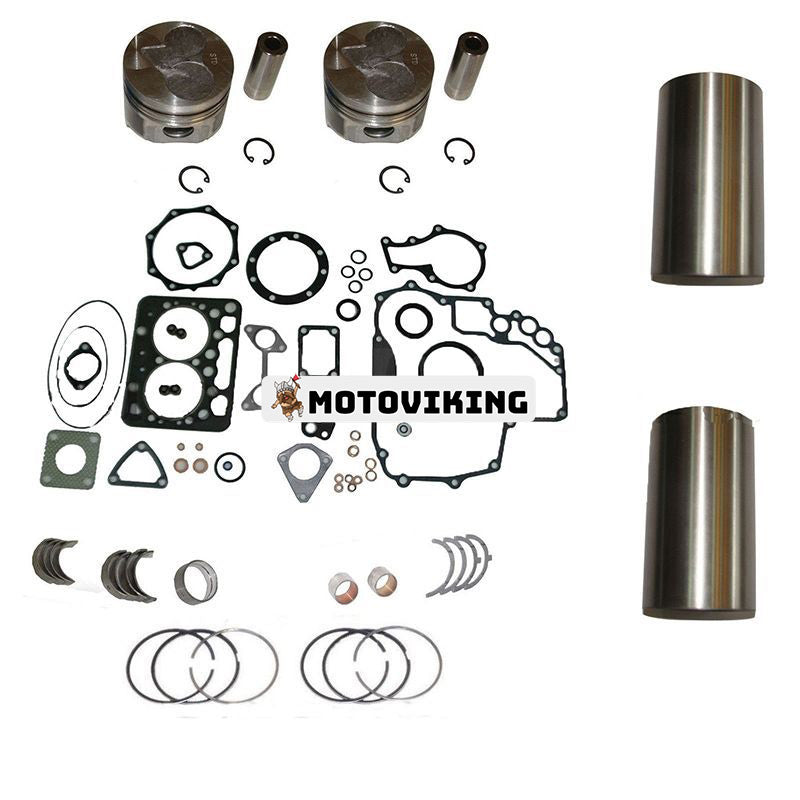 Renoveringssats för Kubota Engine Z430 traktor G4200 Grävmaskin KH007 KH21