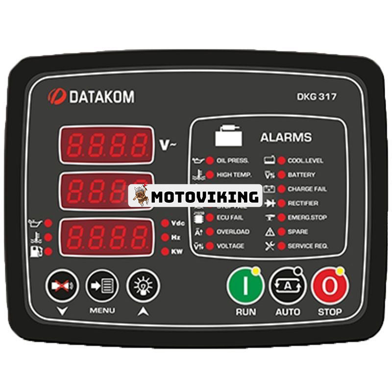 Datakom DKG-317 Generator Manual och Fjärrstart Kontrollpanel/Controller