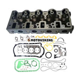 Komplett cylinderhuvud med full packningssats för Isuzu Engine 4JG2 4JG2-T 4JG2T 4JG2CT 4JG2-CT Truck NKR69 LS Gaffeltruck LS6232