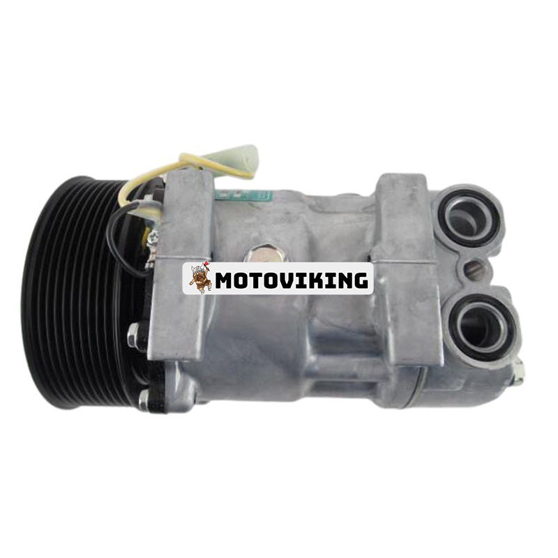 SD7H15 A/C Kompressor 82436934 för Volvo Penta Engine TAD570VE TAD571VE TAD572VE TAD870VE TAD871VE