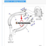 Slang 1350MM 207-62-71440 för Komatsu PC450-8 PC450-7 PC350LC-8 PC350-8 PC300-7 grävmaskin