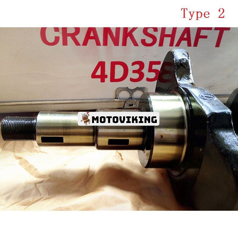 Vevaxel MD013680 för Mitsubishi 4D35 motor