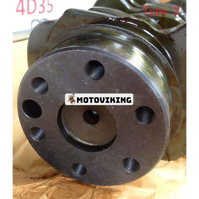 Vevaxel MD013680 för Mitsubishi 4D35 motor