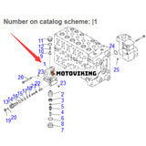 Huvudkontrollventil 723-40-82501 för Komatsu grävmaskin HB205-1M0 PC200LC-8 PC210LC-10 PC228US-8 PC290LC-10 PC308USLC-3E0