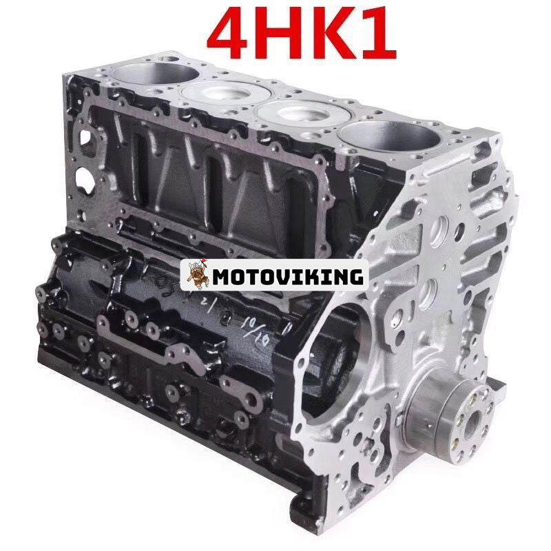 Cylinderblock Assy 8980054437 för Hitachi ZX190W-3 ZX200-3 ZX210L-3 Case CX240B Isuzu 4HK1 motor