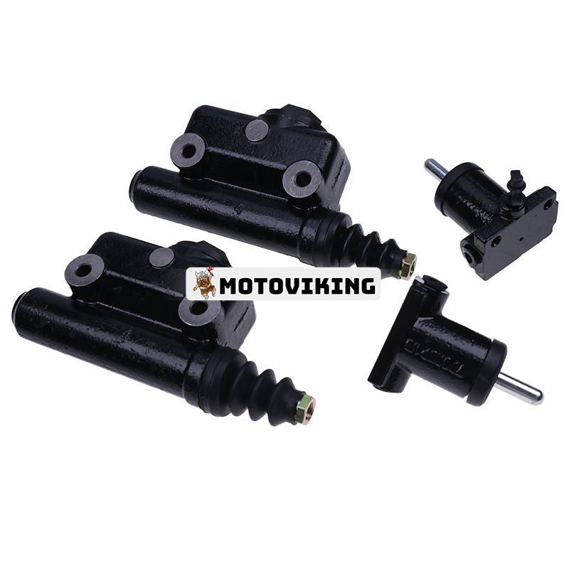 2 st Brake Master L25419 & 2 st slavcylinder A51976 G109413 för Case 450B 480 480B 480D 580 580B