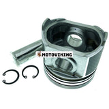 Kolvsats 1G796-2111 Standard 87mm för Kubota V2403-DI motor